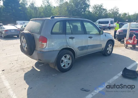 2001 Toyota Rav4 из США, поврежденный, VIN JTEGH20V810028558